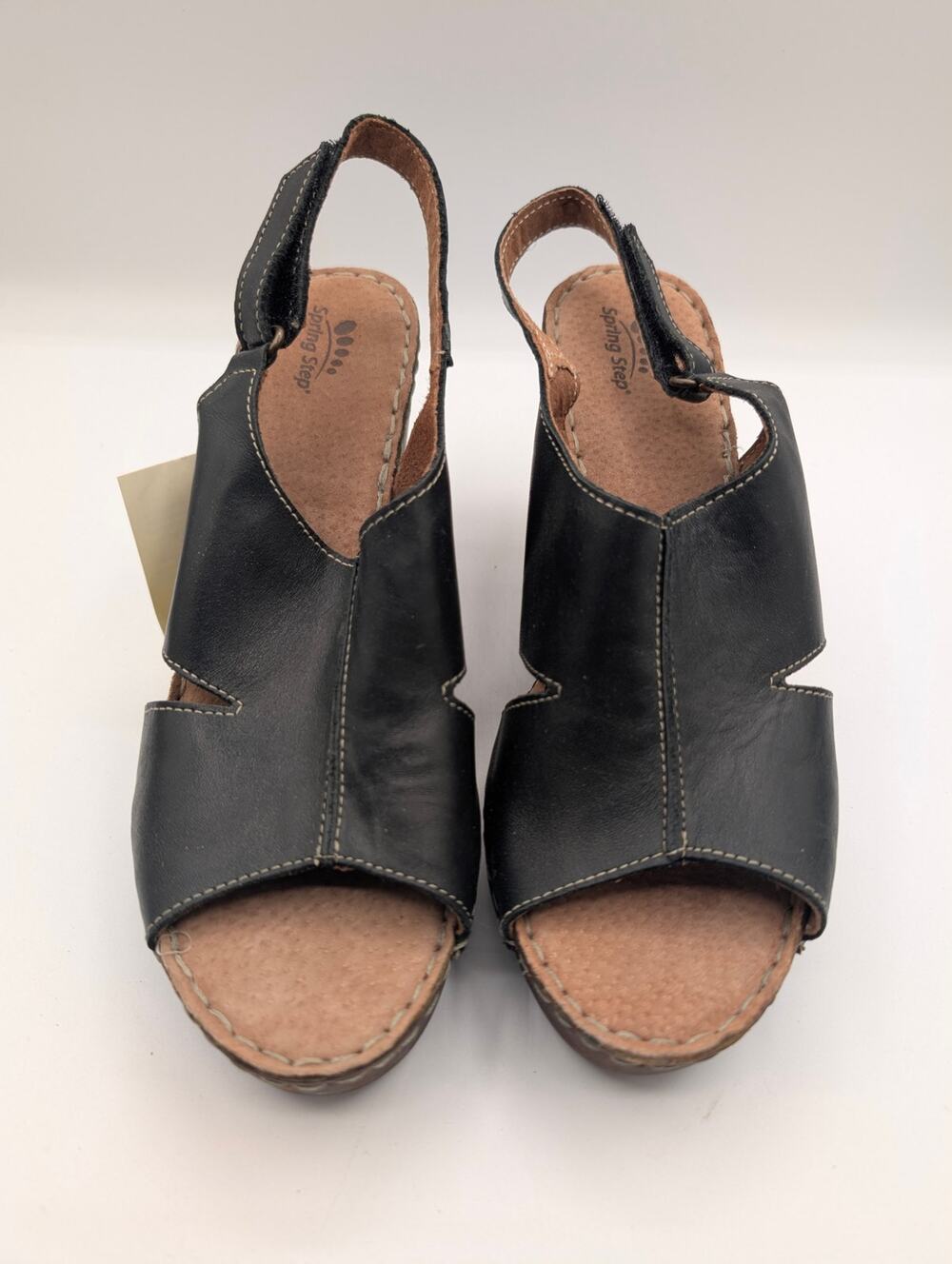Spring Step Trikala Wedge Sandals Size 40